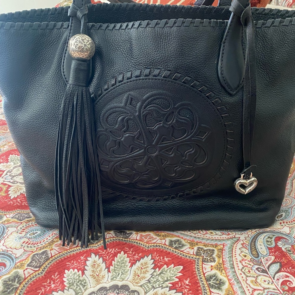 Brighton Gabriella Medallion tote bag, black